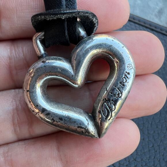 Brighton Black Croc-Embossed Leather Tote Bag A424072 - Picture 8 of 12